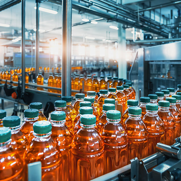 Beverage bottling manufacture plant factory.