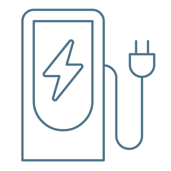 EV charging icon
