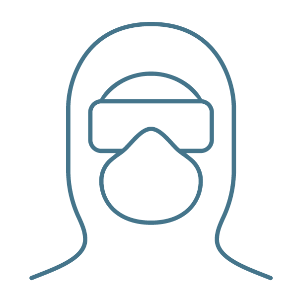 Personal protective equipment icon